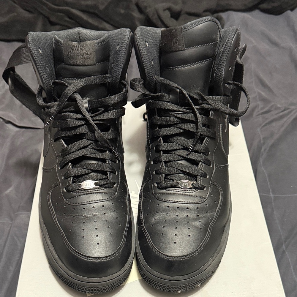 Nike Black High-Top Sneakers